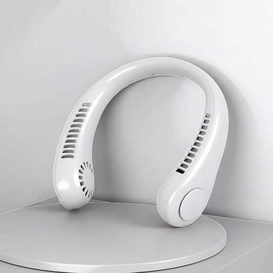 Portable Neck Fan – Hands-Free Personal Cooling Blower