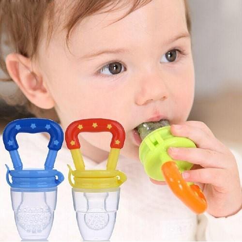 Baby Fruit Feeder Pacifier Nibbler Teether (Multi‑Color)