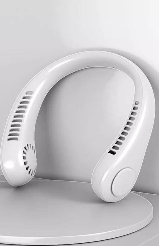 Portable Neck Fan – Hands-Free Personal Cooling Blower