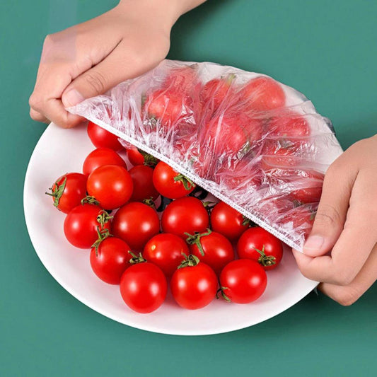 Reusable Silicone Food Cover Stretchable Bowl Lid Cling Wrap